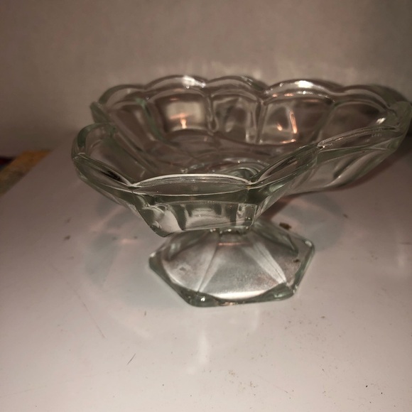 Anchor Hocking vintage triple scoop ice cream sundae dish - Picture 2 of 8